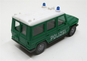Wiking H0 1/87 Mercedes Benz Geländewagen Polizei Modell o. OVP  (52-4)