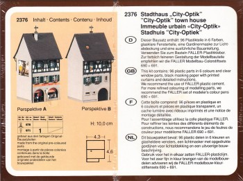 Spur N Faller 2376 Stadthaus City Optik Bausatz  (2783k)