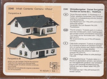 Spur N Faller 2340 232512 Winkelbungalow Bausatz  (2804k)