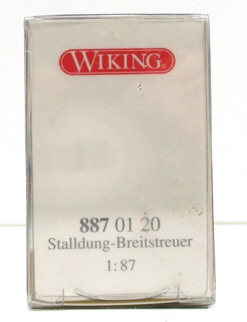 Wiking 1/87 887 01 20 Stalldung Breitstreuer OVP (Spur H0)(21-32K)