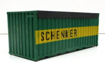 Spur H0 Containermodell Roco Schenker grün 20ft (1:87)(133-9)