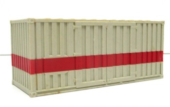 Spur H0 Containermodell neutral grau 20ft (1:87)(133-10)