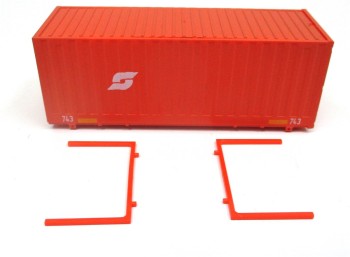 Spur H0 Wechselpritsche ÖBB orange 20ft (1:87)(133-15)
