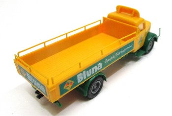Brekina H0 1/87 Magirus Eckhaubr Getränkepritsche BLUNA o.OVP (Spur H0) (57-5)