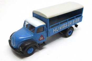 Brekina H0 1/87 Magirus Rundhauber Humbser Bier o.OVP (Spur H0) (57-6)