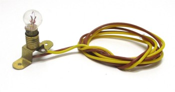 Spur H0 Brawa 570 Beleuchtungssockel Glühbirne 19V Messing- NEU (128-1)