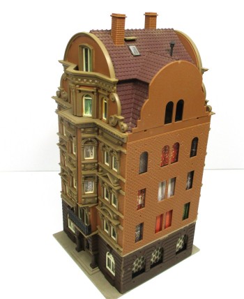 Spur H0 Vollmer Stadthaus (II) Mittelgebäude Fertigmodell