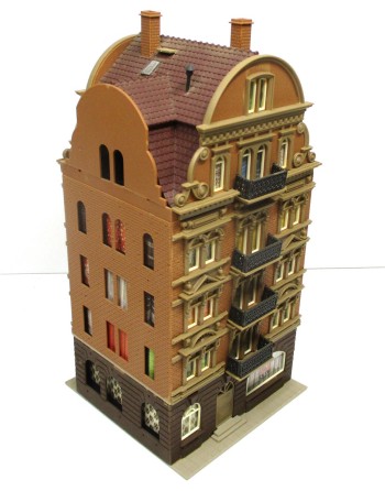 Spur H0 Vollmer Stadthaus (II) Mittelgebäude Fertigmodell