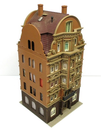 Spur H0 Vollmer Stadthaus (II) Mittelgebäude Fertigmodell