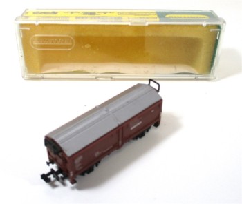 Spur N Minitrix 3530 Hubschiebedachwagen DB - OVP (6038k)