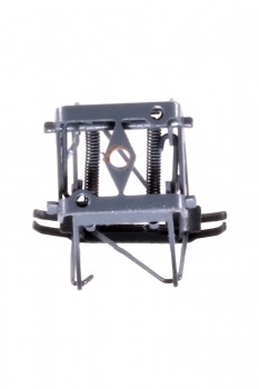 Sommerfeldt 684 N Scheren-Stromabnehmer grau RAL 7011 Paar - OVP NEU