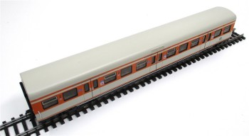 Spur H0 Märklin 4184 S-Bahn-Wagen 2.KL DB orange-grau OVP (127k)