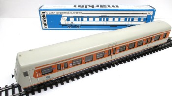 Spur H0 Märklin 4185 S-Bahn-Steuerwagen 2.KL DB orange-grau OVP (128k)