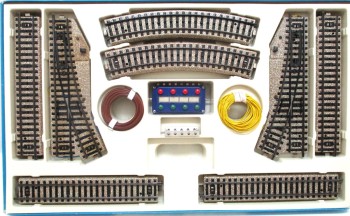 Märklin H0 5191 M-Gleis Erweiterungspackung E (Elektroweichen) - OVP (428k)