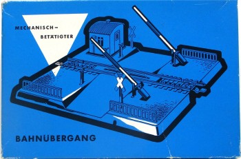 Märklin H0 7390 Bahnübergang mechanisch M-Gleis OVP (451k)