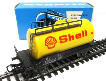 Märklin H0 4502 2-achsiger Kesselwagen Shell DB OVP (1136k)
