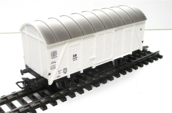 Märklin H0 4410 gedeckter Güterwagen weiß DB OVP (1144k)