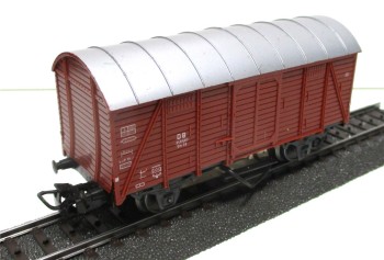 Spur H0 Märklin 4411 Gedeckter Güterwagen Schlusslicht (ungeprüft) o.OVP (1994L)
