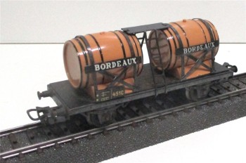 Spur H0 Märklin 4510 Güterwagen Weinfasswagen OVP (2126L)