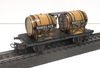 Spur H0 Märklin 4510 Güterwagen Weinfasswagen OVP (2126L)