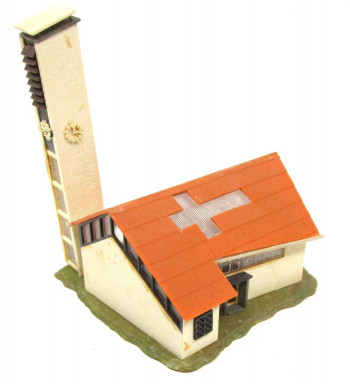 Spur N Fertigmodell Faller Moderne Kirche (Bastler) (HN-0642C)