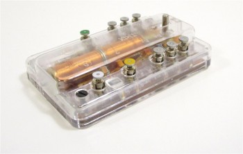 Spur N Minitrix 66592 Doppelspulen-Schaltrelais 2 Umschalter  (Z28-4)