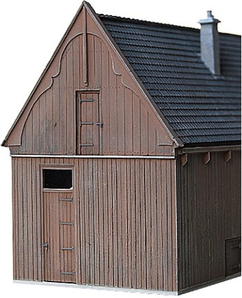 AlsaCast H0 8710.113 Bausatz Große Holz - Scheune - OVP NEU