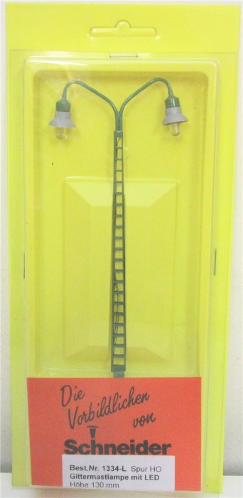 Schneider H0 1334 LED Gittermastlampe - Fertigmodell