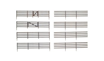 Woodland Scenics WA2982  HO Modell-Zaun Board Fence