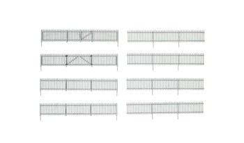 Woodland Scenics WA2984 HO Modell-Zaun Picket Fence