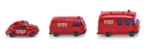 Wiking N 1/160 093449 Feuerwehr Einsatzfahrzeuge VW, MB - NEU
