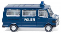 Wiking H0 1/87  086431 MB 207D Polizei Gruppenkraftwagen  Eigenschutz für Demo's - OVP NEU