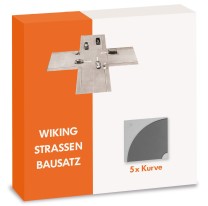 Wiking H0 1/87 119903 Strassen Bausatz -  5 Kurven - NEU OVP