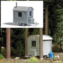Busch H0 1985 Forstwagen Grau -NEU
