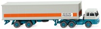 Wiking H0 1/87 052705 Hanomag Henschel Containersattelzug Frühauf - NEU OVP