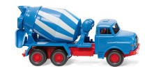 *Wiking H0 1/87 068208 MAN Betonmischer - blau/weiß- OVP NEU