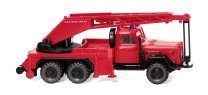 Wiking H0 1/87 086149 Magirus Uranus Feuerwehr - Kranwagen KW 15 - OVP NEU