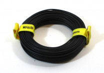 Kabel / Litze schwarz 10m 0,14mm² - verschiedene Marken (0,08€/m) (Z122)