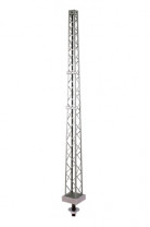 Sommerfeldt 616 0 Turmmast 280 mm hoch aus Metall verschweißt, lackiert (VE=1) - OVP NEU