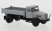 Brekina 1/87 79252 Büssing Commodore SAK Kipper grau, schwarz, 1963,  - NEU
