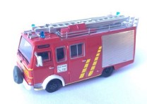 Loewe 4004 Magirus "Zeta"  90 M 5 / LF 8, gelbe Signalstreifen - OVP NEU