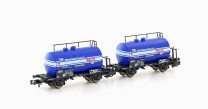 Hobbytrain N H24851 2er Set Leichtbau-Kesselwagen PKP/Petrochemia, Ep.IV/V - NEU