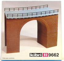Kibri H0 9662 Bausatz Viaduktbrücke gebogen R=357-360mm - OVP (3680f)