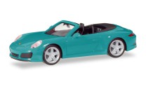 Herpa 1/87 028844-002 Porsche 911 C2 Cabrio,miamibla - NEU