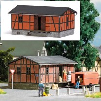 Busch H0 1555 Verladeschuppen -NEU