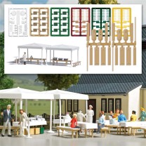 Busch H0 1830 Catering-Set mit Koch -NEU