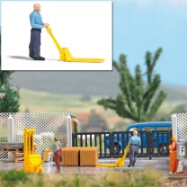 Busch TT 8855 Action Set: Hubwagen -NEU