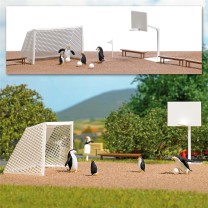 Busch H0 7926 Action Set: Pinguine Ballspiel -NEU