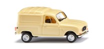 Wiking H0 1/87 022505 Renault R4 Kastenwagen - elfenbein - OVP NEU