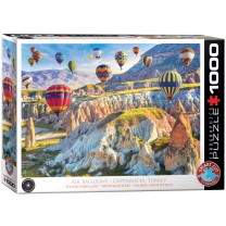 Eurographics Puzzle Hot Air Balloons Over Cappadoc 1000 Teile - NEU